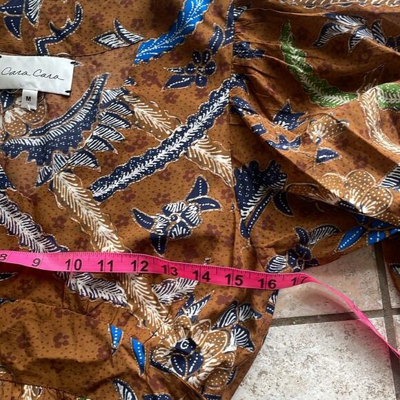 CARA CARA Millbrook Paisley-print Dress In Batik Brown - Picture 16 of 16